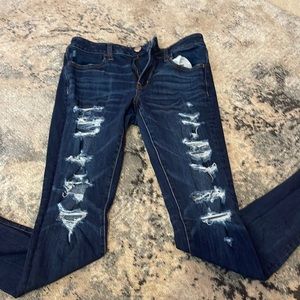 American Eagle Distressed Jeggings